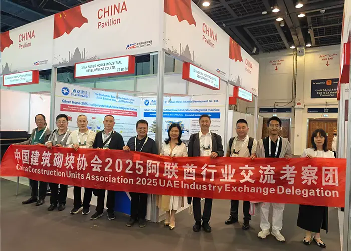 China Construction Brick Association 2025 Branchenaustausch- und Inspektionsteam der VAE