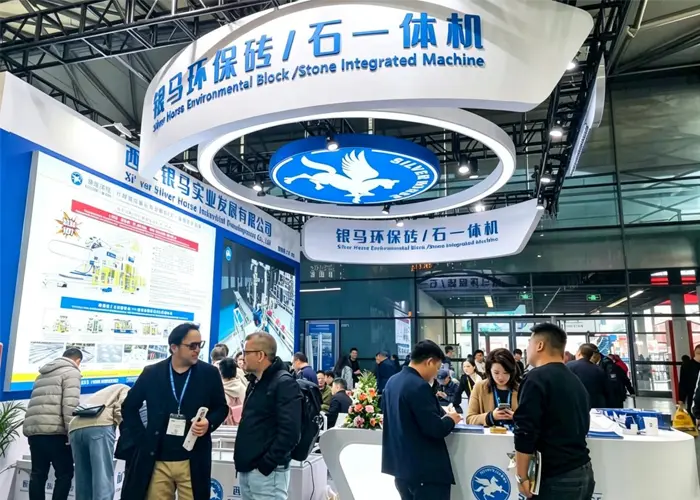 Silver Horse präsentiert Green-Block-Technologie auf der Bauma China 2026