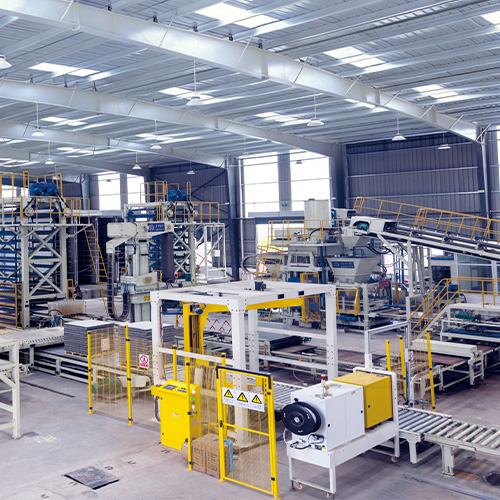 Integrierte Block- und Steinmaschine