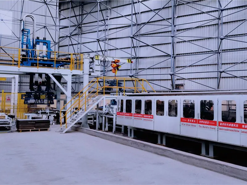 Vollautomatische Produktpolierlinie